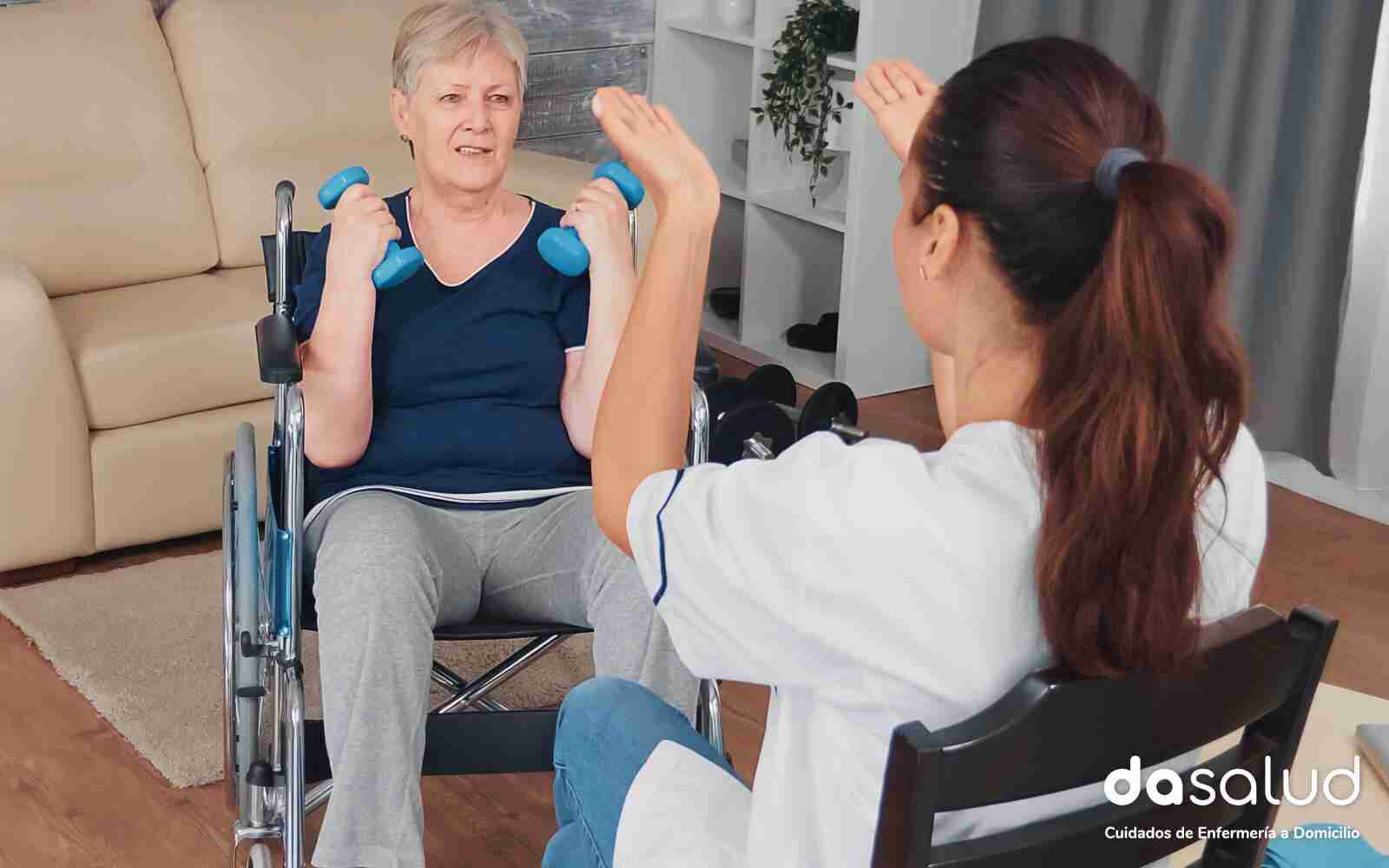 Rehabilitación a domicilio en Madrid